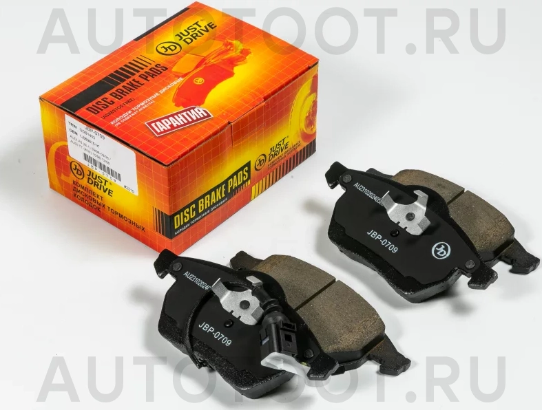 Колодки тормозные дисковые передние GDB1403 - Артикул JBP0709 - Производитель Just Drive - Фото, Отзывы, Цены
