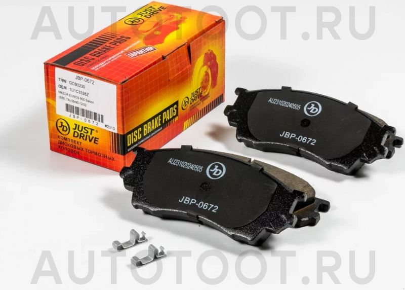 Колодки тормозные дисковые передние GDB3230 - Артикул JBP0672 - Производитель Just Drive - Фото, Отзывы, Цены