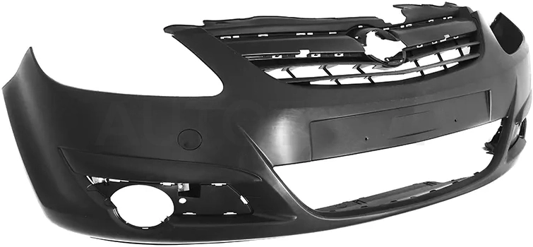 Бампер передний Opel Corsa 06-11 (3/5D HBK)