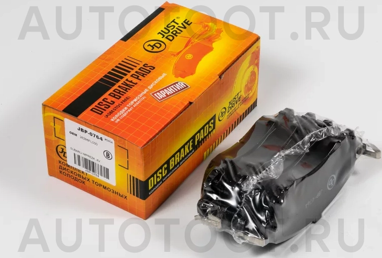 Колодки тормозные дисковые, комплект - Артикул JBP0764 - Производитель Just Drive - Фото, Отзывы, Цены