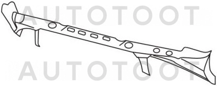 Усилитель заднего бампера (3 дв) -  для SUZUKI VITARA