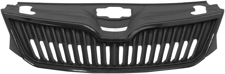 Решетка радиатора Skoda Rapid 12-20 (С чёрным молдингом) - Артикул STSDR1093A0 - Производитель Sat - Фото, Отзывы, Цены