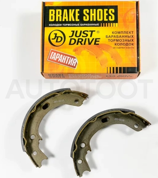 Колодки тормозные барабанные, парковочные - Артикул JBS0116 - Производитель Just Drive - Фото, Отзывы, Цены