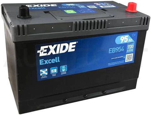 Аккумулятор EXIDE 95Ah 760A обратная полярность(-+)