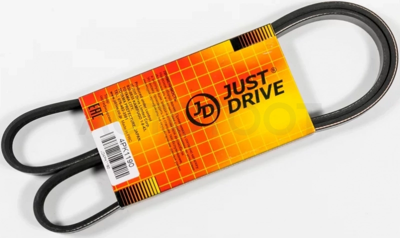Ремень поликлиновый JD - Артикул 4PK1190 - Производитель Just Drive - Фото, Отзывы, Цены