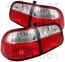 Фонарь+вставка левый+правый (комплект, тюнинг, внутри тонированный, седан) -  для HONDA CIVIC