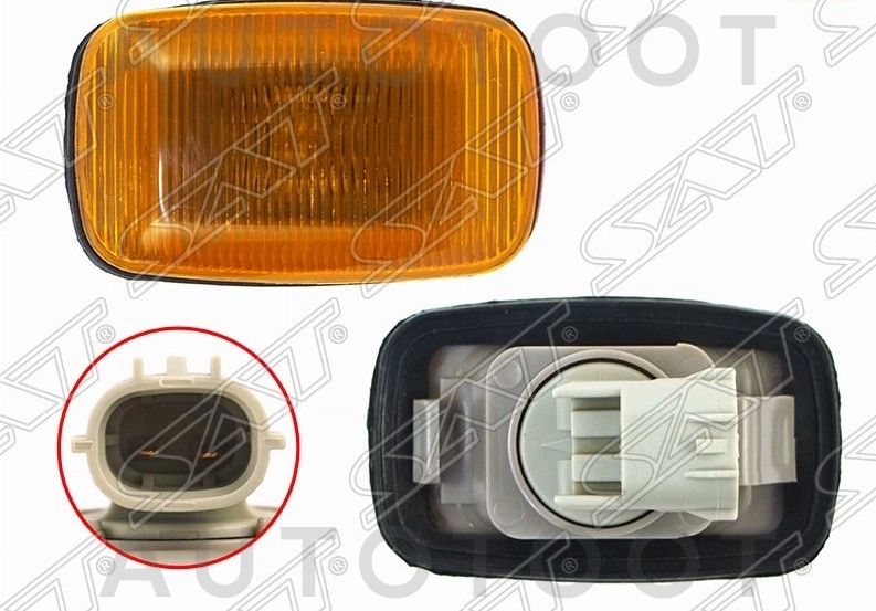 Повторитель поворота в крыло левый=правый -2121409NUE Depo для TOYOTA CAMRY, LEXUS LX470, TOYOTA CAMRY GRACIA, TOYOTA MARK II QUALIS, TOYOTA 4RUNNER / SURF, TOYOTA HILUX, TOYOTA LAND CRUISER PRADO, TO