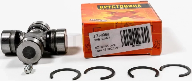 Крестовина 43.60x25.00 GUMZ7 - Артикул JTU0068 - Производитель Just Drive - Фото, Отзывы, Цены