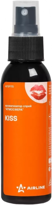 Ароматизатор-спрей "Атмосфера" Kiss 100мл - Артикул AFSP170 - Производитель Airline - Фото, Отзывы, Цены