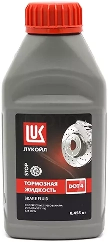 Жидкость тормозная LUKOIL DOT 4 (455г) - Артикул 1339420 - Производитель LUKOIL - Фото, Отзывы, Цены