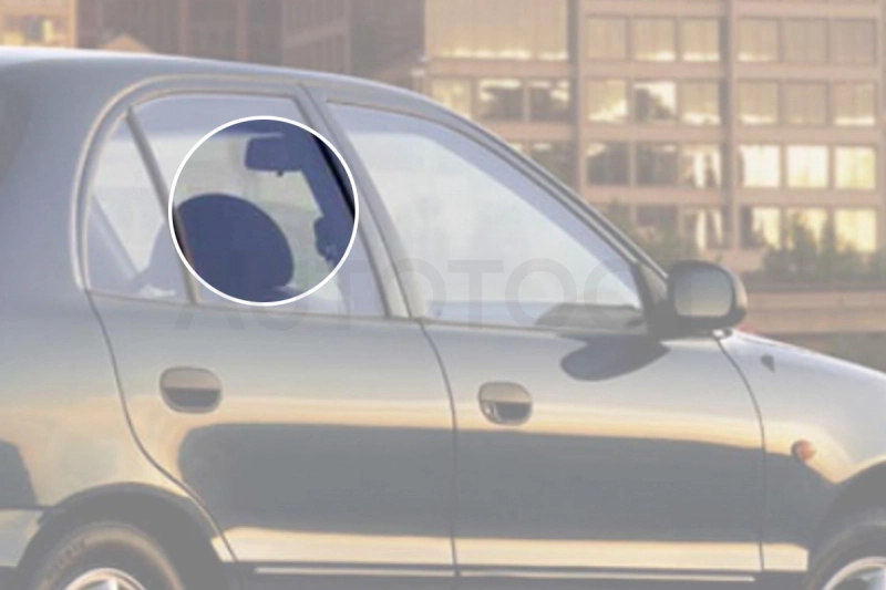 Стекло заднее правое опускное -  для HYUNDAI ACCENT