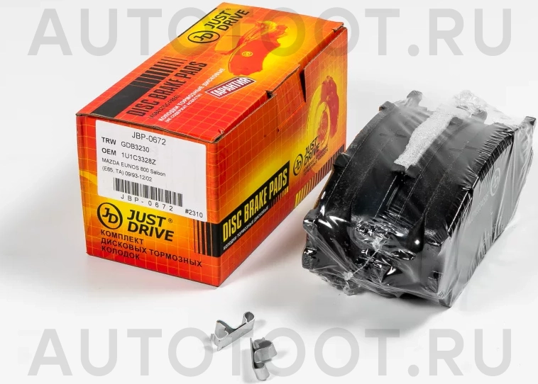 Колодки тормозные дисковые передние GDB3230 - Артикул JBP0672 - Производитель Just Drive - Фото, Отзывы, Цены
