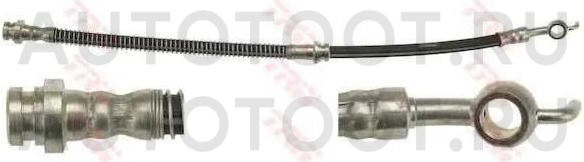 Шланг тормозной передний -  для MITSUBISHI LANCER, MITSUBISHI COLT, MITSUBISHI MIRAGE