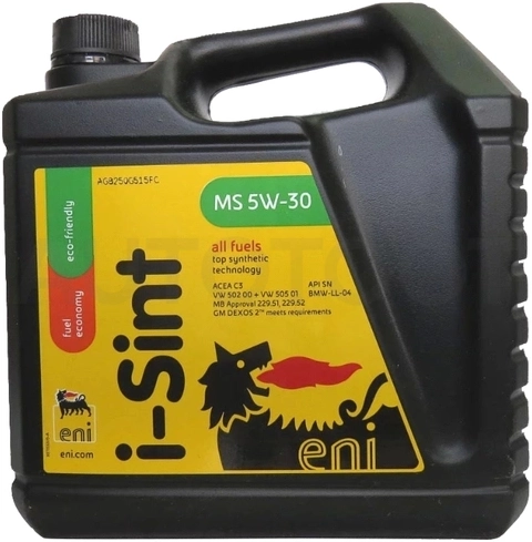 5W-30 ENI I-Sint MS SM/CF 4л.масло моторное синтетика - Артикул 8003699008458 - Производитель ENI - Фото, Отзывы, Цены