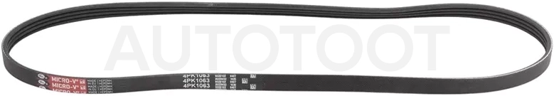 Ремень поликлиновой MITSUBISHI 6G74 PAJERO V25/V45 94-99/HONDA F23 CL3 00-/NISSAN CG10/12DE K12E (ALT,+AC)