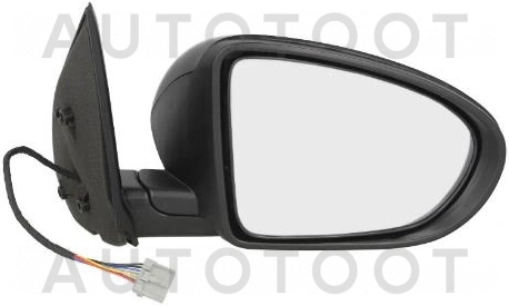 Зеркало правое (обогрев, складное, 7конт) -STDT659401 Sat для NISSAN QASHQAI, NISSAN DUALIS