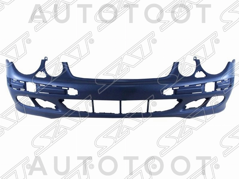 Бампер передний (с отверстием под омыватели) -STMD570000 Sat для MERCEDES E-CLASS