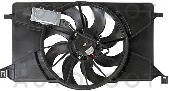 Диффузор радиатора в сборе -2999324SX Stellox для MAZDA 3 (AXELA), FORD FOCUS