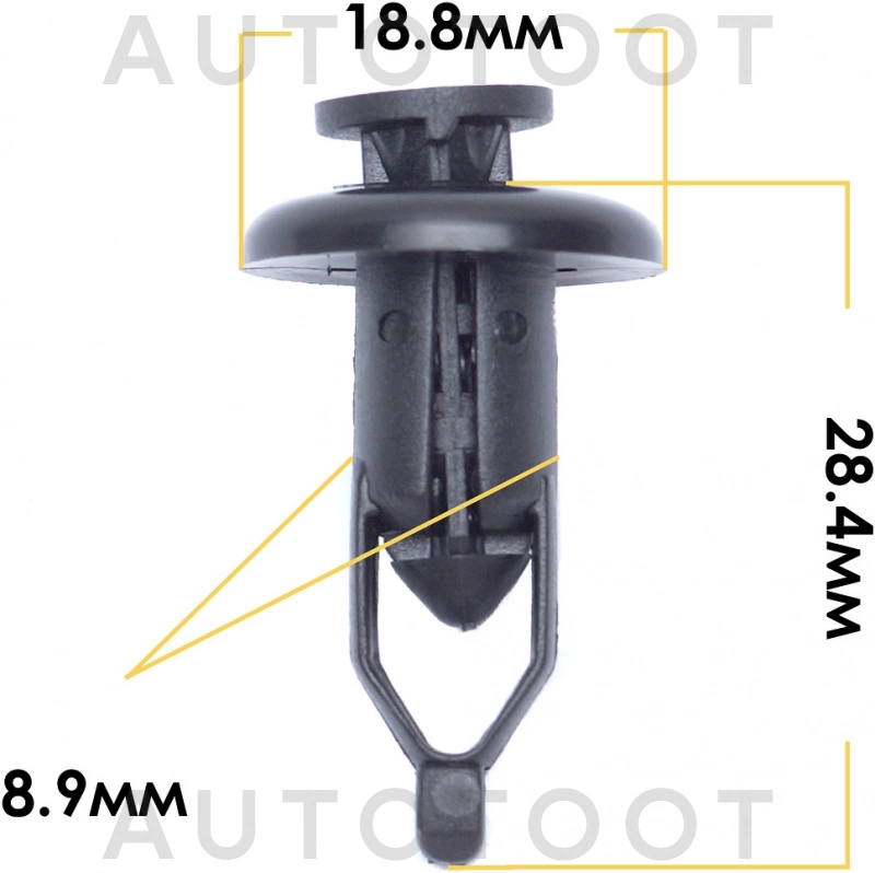 Клипса 90467-09143 -KJ1043 Masuma для TOYOTA CELICA, TOYOTA WISH