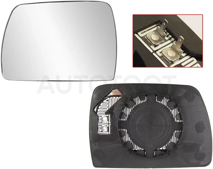 Полотно зеркала BMW X3 03-10 (Слева/ Обогрев/ асферическое) - Артикул STBM83940G2 - Производитель Sat - Фото, Отзывы, Цены