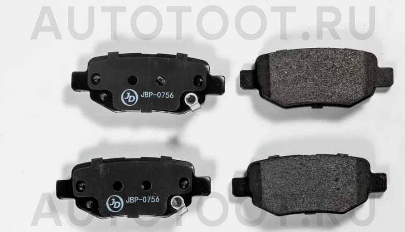 Колодки тормозные дисковые задние - Артикул JBP0756 - Производитель Just Drive - Фото, Отзывы, Цены