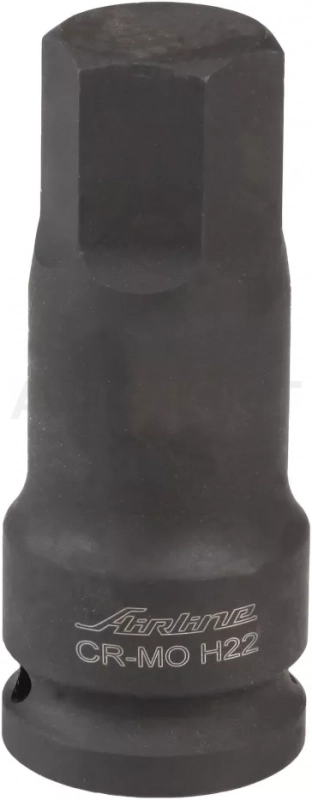 Головка ударная торцевая 1/2"DR внешний шестигранник H22, L=78мм