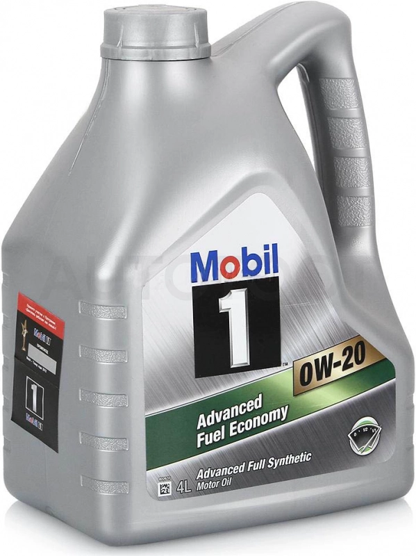 0W-20 Масло моторное синтетическое Advanced Fuel Economy , 4л - Артикул 152559 - Производитель Mobil - Фото, Отзывы, Цены