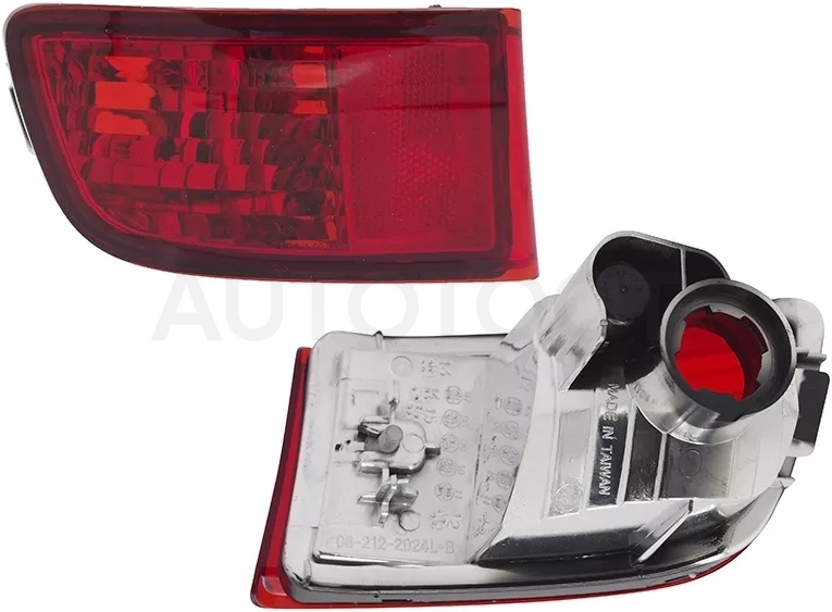 Фонарь в задний бампер Toyota Land Cruiser Prado (J120) 02-09 / 4Runner 02-09 / Hilux Surf 02-09 (Слева)