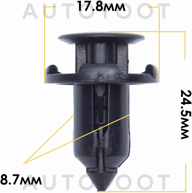 Клипса MR200300 -KJ838 Masuma для MITSUBISHI RVR, MITSUBISHI PAJERO SPORT, MITSUBISHI PAJERO IO/JUNIOR, MITSUBISHI PAJERO, MITSUBISHI OUTLANDER, MITSUBISHI MIRAGE, MITSUBISHI LANCER, MITSUBISHI GALANT