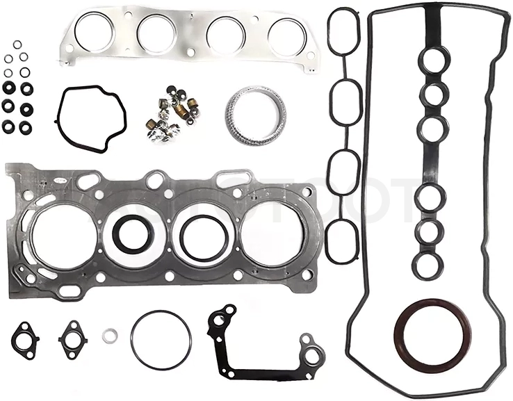 Ремкомплект ДВС 1ZZFE AVENSIS/COROLLA/PREMIO/RAV4/WISH 03- (прокладка ГБЦ металл)
