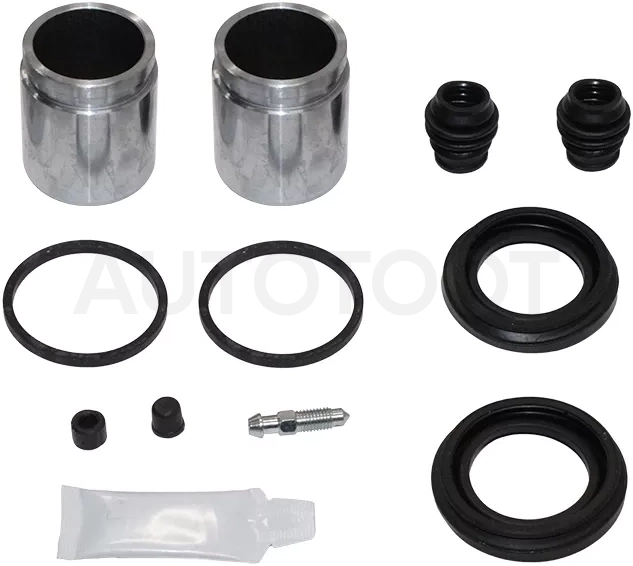 Ремкомплект суппорта перед + 2 поршеня NISSAN X-TRAIL T30 01-07 44mm