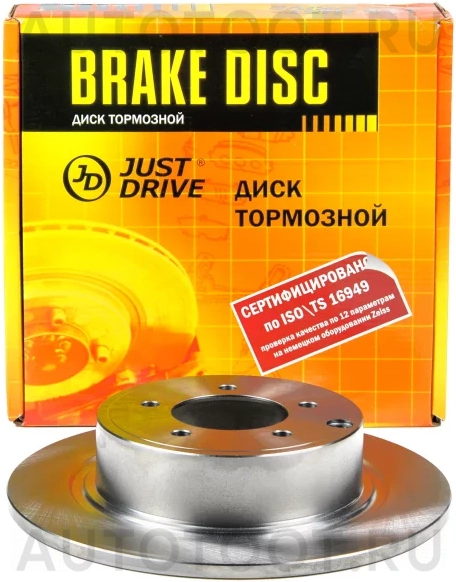 Диск тормозной задний - Артикул JBD0168 - Производитель Just Drive - Фото, Отзывы, Цены