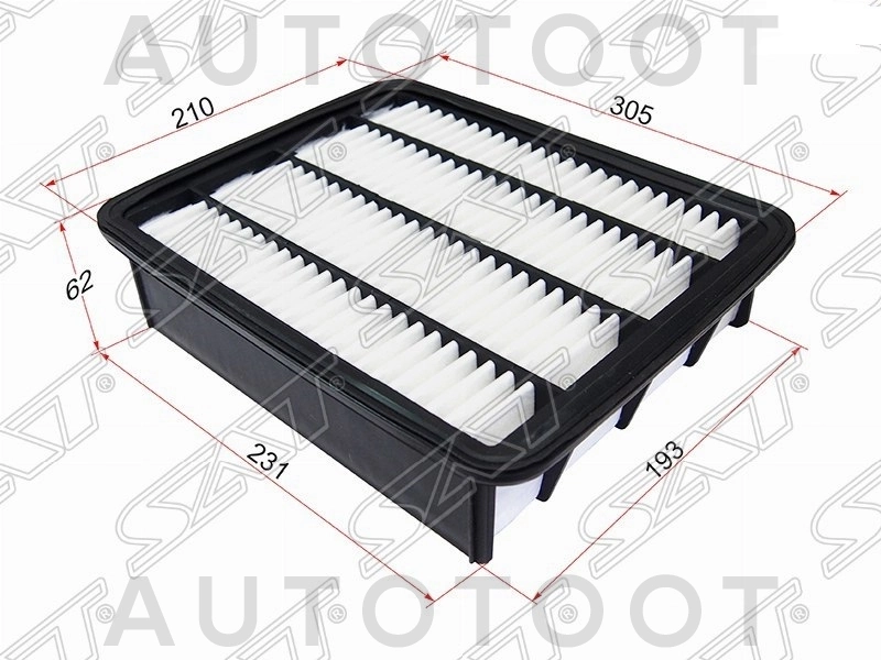 Фильтр воздушный -ST1780111130 Sat для TOYOTA LAND CRUISER PRADO