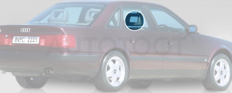 Стекло заднее правое опускное -  для AUDI 100, AUDI A6