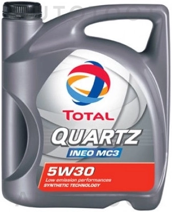 5W-30 масло моторное синтетическое BMW/Mercedes "QUARTZ INEO MC3 ", 4л - Артикул 10250501 - Производитель TOTAL - Фото, Отзывы, Цены