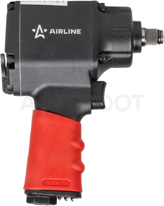 Гайковерт пневматический ударный 1/2"DR 550Нм, компактный - Артикул ATIW07 - Производитель Airline - Фото, Отзывы, Цены