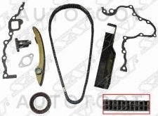 Комплект цепи ГРМ 4M40 цепь однорядная -TKMB204E Sat для MITSUBISHI L200, MITSUBISHI PAJERO, MITSUBISHI DELICA