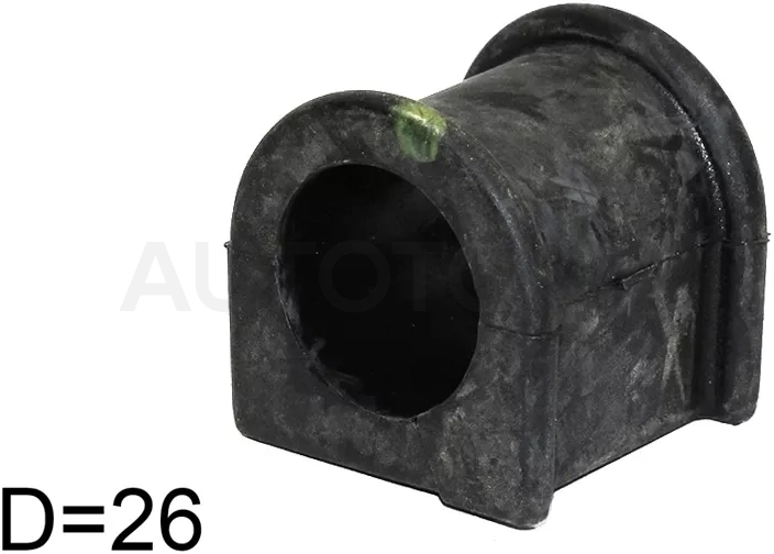 Втулка стабилизатора Toyota Land Cruiser (J80) 89-97 / Lite Ace 85-96 / Town Ace 92-96 (Перед/ 26.00)