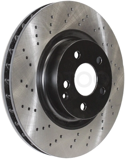 Комплект дисков тормозных передних (перфорированные) D330mm -STA2304210512PF Sat для MERCEDES E-CLASS