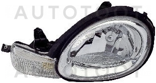 Фара левая+указатель поворота -  для DODGE NEON