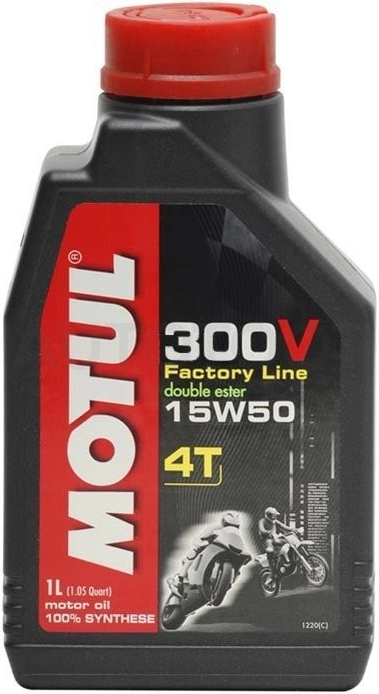 15W-50 Масло моторное синтетическое 300V 4T Factory Line Road Racing 1л