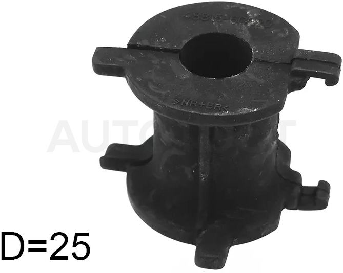 Втулка стабилизатора Toyota Land Cruiser (J200) 07-21 (Сзади/ Справа=Слева/ 25.00)