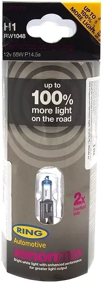 Лампа (H1/ Галоген/ XENON MAX+100% 12V 55W Блистер 2 шт.)