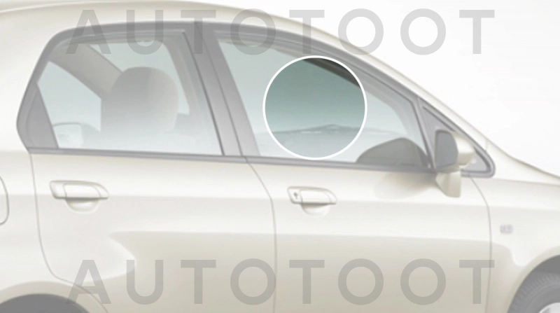 Стекло переднее правое опускное -  для HONDA FIT ARIA