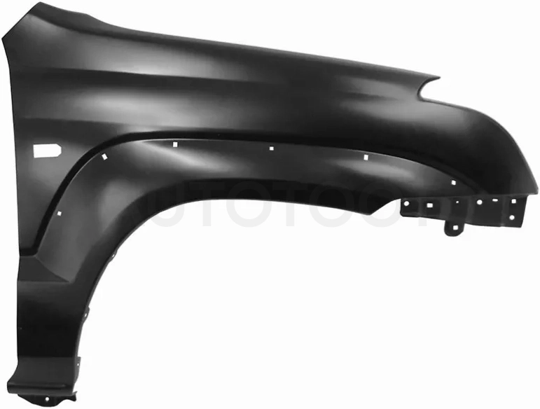Крыло переднее Toyota Land Cruiser Prado (J120) 02-09 (Справа/ Под поворот(ы)/ Под расширитель(и))