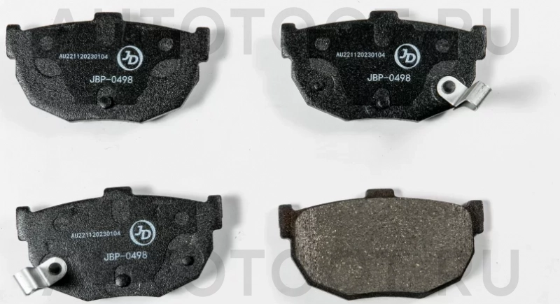 Колодки тормозные дисковые, задние - Артикул JBP0498 - Производитель Just Drive - Фото, Отзывы, Цены