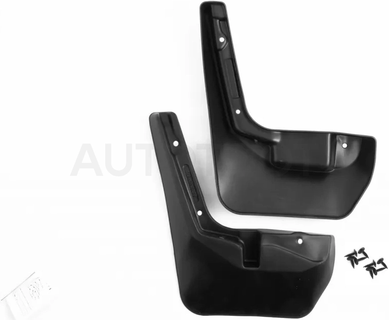 Брызговики передние для RENAULT Logan, 2009-2014, 2 шт. (standard) / Рено Логан - Артикул REIN4116F18 - Производитель Rein - Фото, Отзывы, Цены