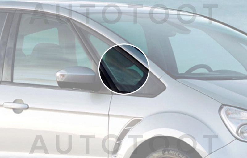 Стекло форточки (уголок) переднее правое -  для FORD S-MAX
