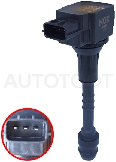 Катушка зажигания NISSAN QG13DE/QG15DE/QG18DE/GA15DE 96 - Артикул U5036 - Производитель Ngk - Фото, Отзывы, Цены