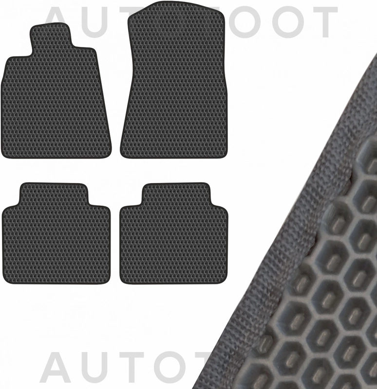 Коврик салона 4 штуки EVA Серый -  для LEXUS GS300